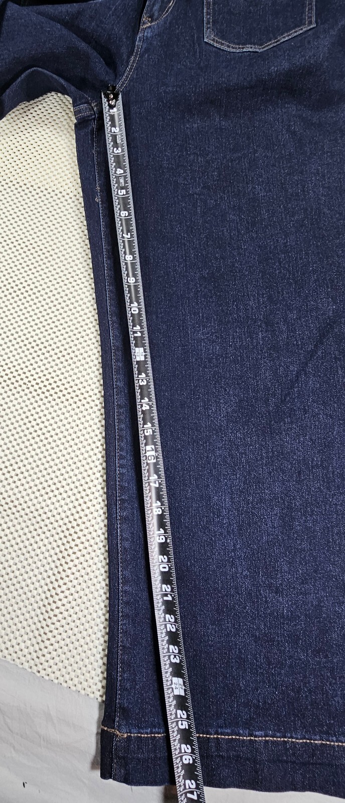 Nanette Lepore Jolie Super High Rise Wide Leg Jeans. Size 12. Americana
