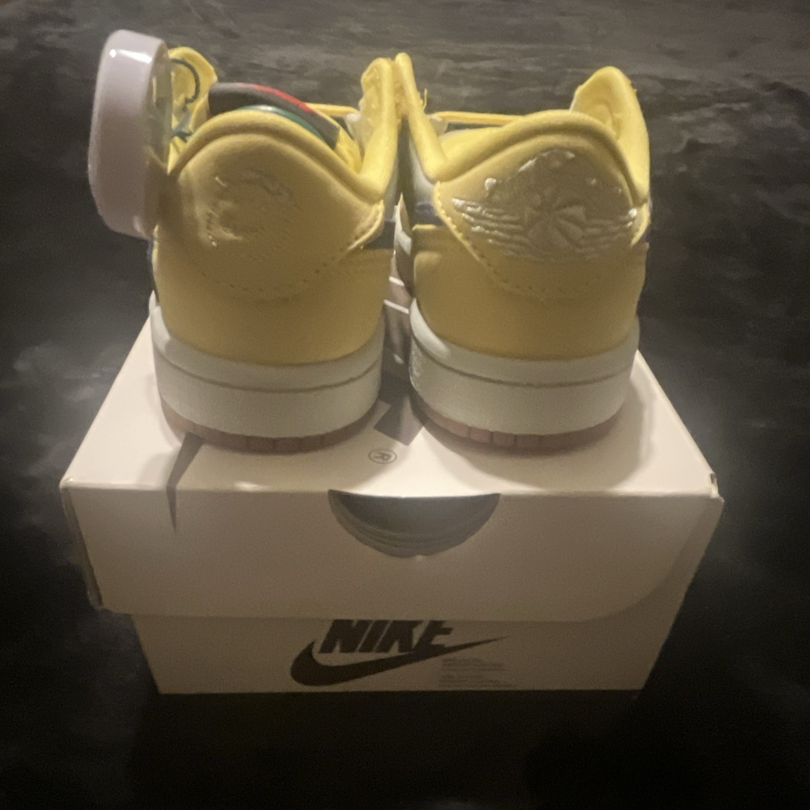 Travis Scott Jordan 1 Low/ Canary Yellow/White/Blue US 10.5C