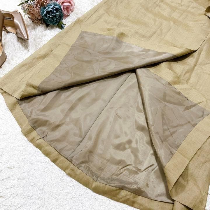 L’Appartement KALLMEYER Linen Long Skirt Size L