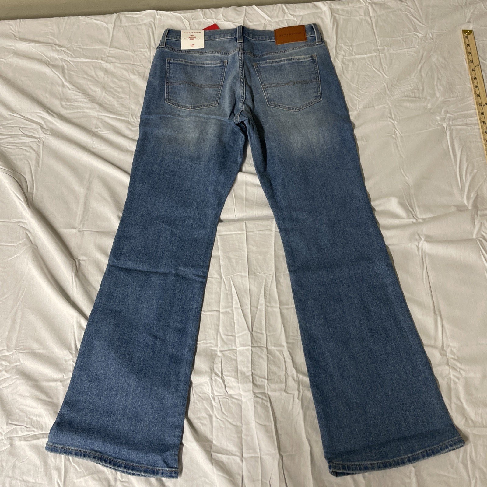 Lucky Brand Sweet Mid Rise Boot Stretch Jeans Prodigy Women’s Size 8/29 Ankle