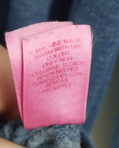 2008 Peace Fleece Victoria’s Secret Pink Sweatshirt Mallcore Blue Women’s Small