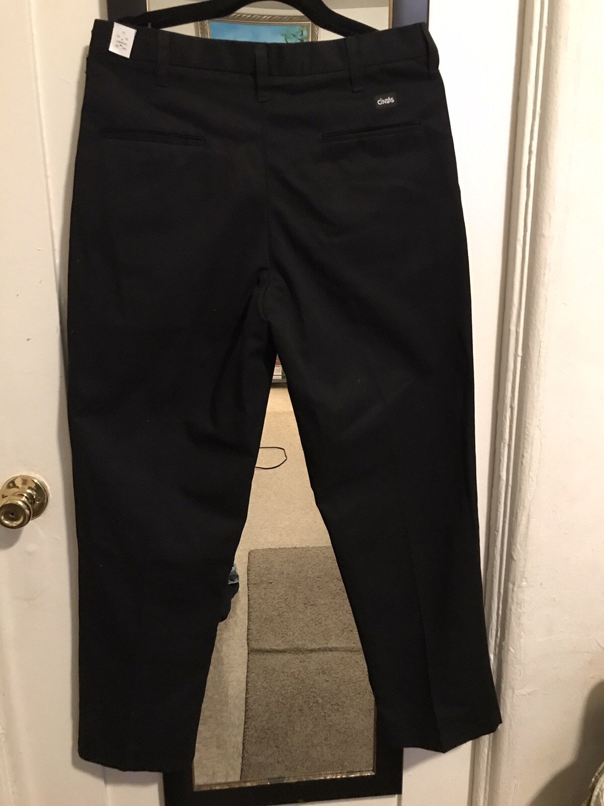 Cintas Comfort Flex Black Work Pant Size 32×30 #945-35 Very Comfortable