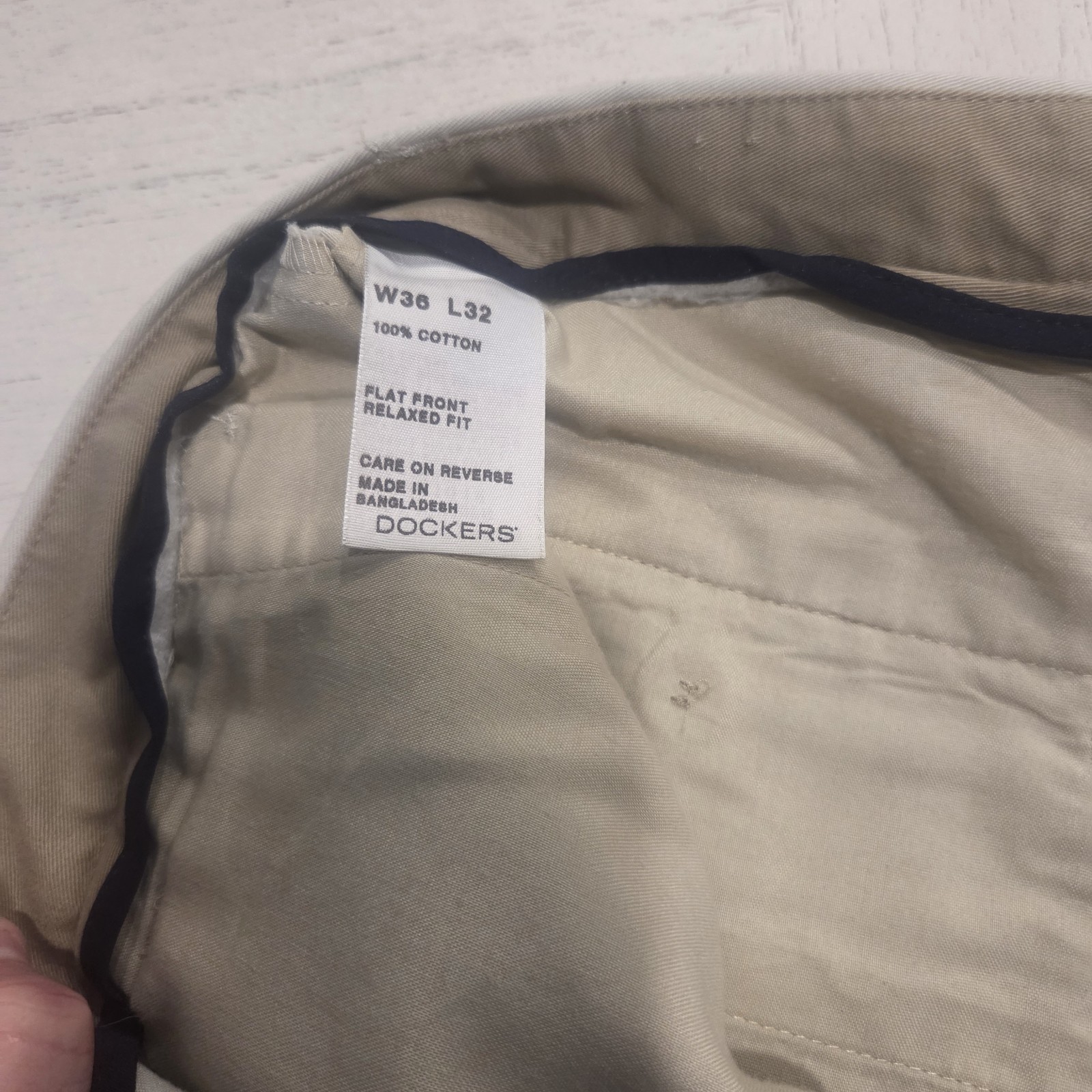 Dockers Mens City Tech Trouser Pant Straight Fit NWT W36 L32