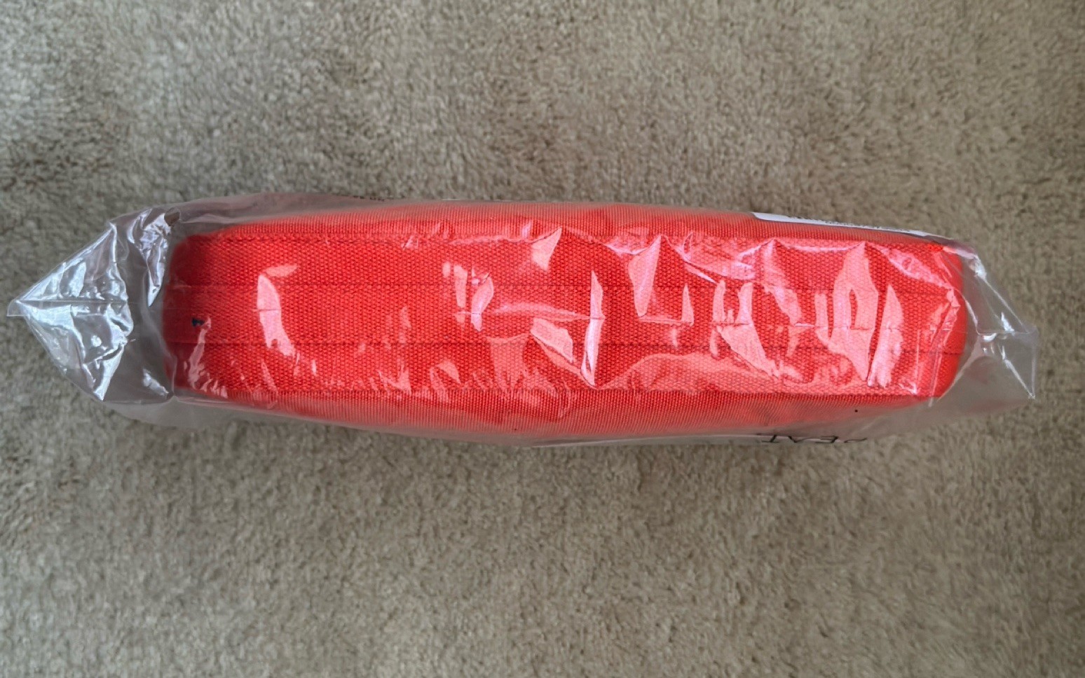 Beis Travel Crossbody Bag Flame NWT Orange Travel Purse Adjustable Strap