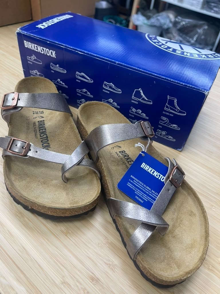 Birkenstock Unisex Mayari Graceful Taupe Sandal,Size, EU39/US W8-M6