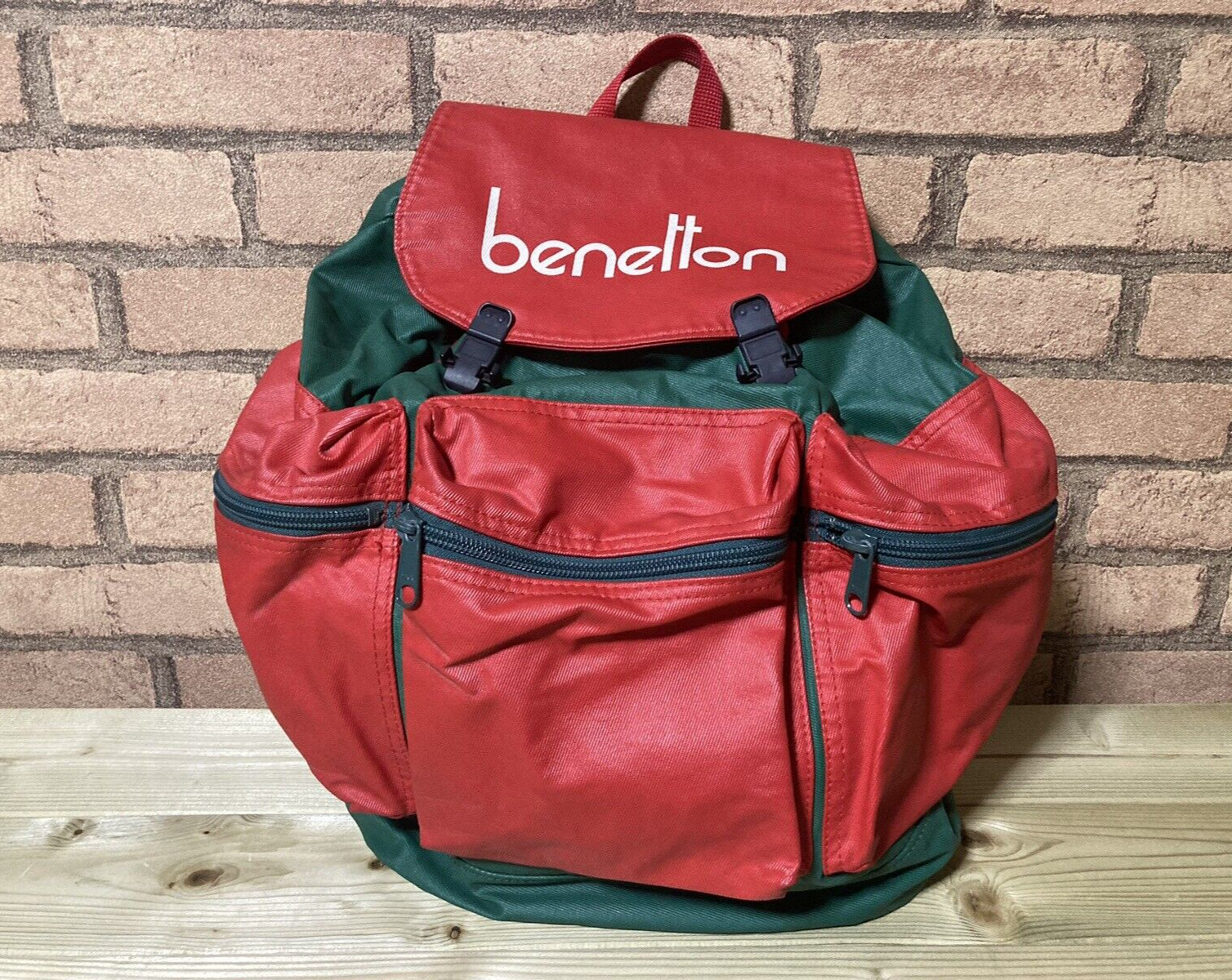 United Colors of Benetton Women’s Backpack Bag Size 40x40x13cm 15.7×15.7×5.1in