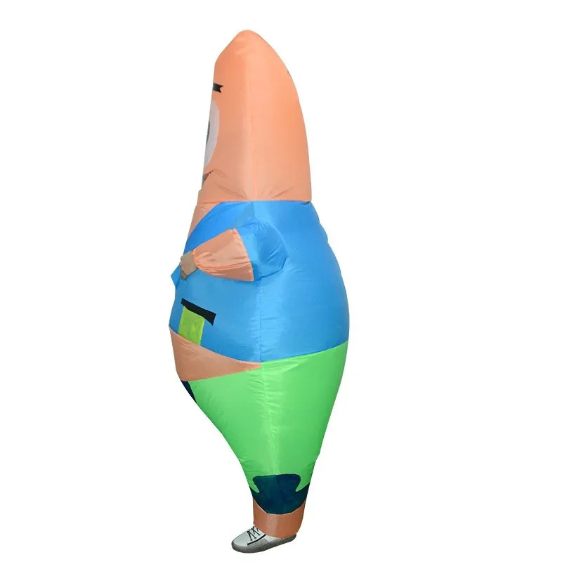 Inflatable Costume SpongeBob Patrick Star for Halloween Cosplay Party Adult Size