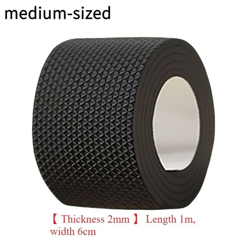 Self-Adhesive EVA Shoe Sole Repair Patch Black Rubber Anti-Slip Protector Pads