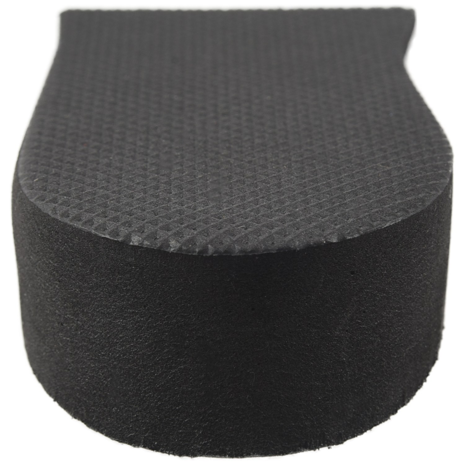 3X(2 Pcs 1.5″ Height Increase Heel Lifts Foam Pads Insoles Black L3T6)8876