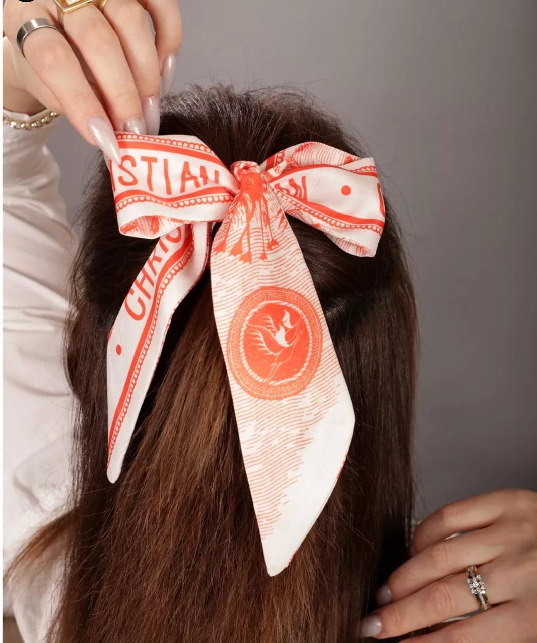 Purse scarf accessory printed a wide range of colors, scarf handle ribbon,decor