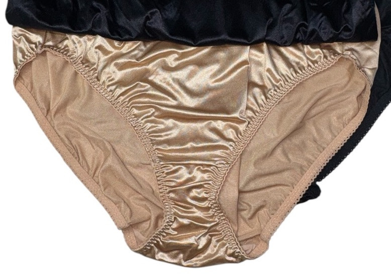VANITY FAIR Women 3-Pair Undershapers Hi Cut Underwear Panties Nylon Size 4XL 11