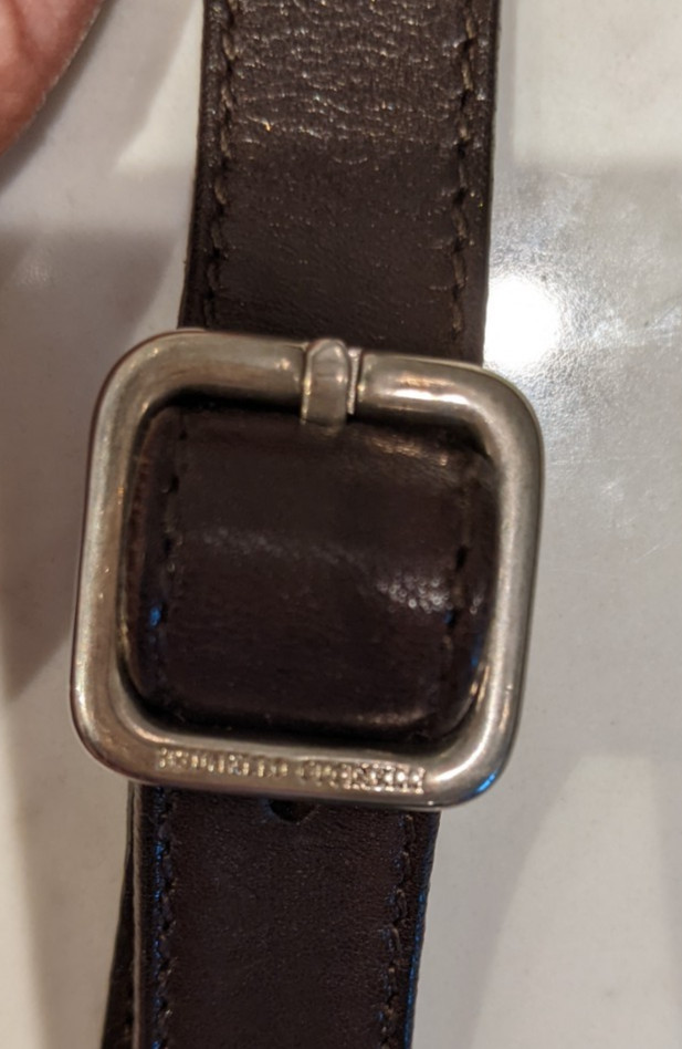 BRUNELLO CUCINELLI Brown Leather Belt Bag Crossbody Belt