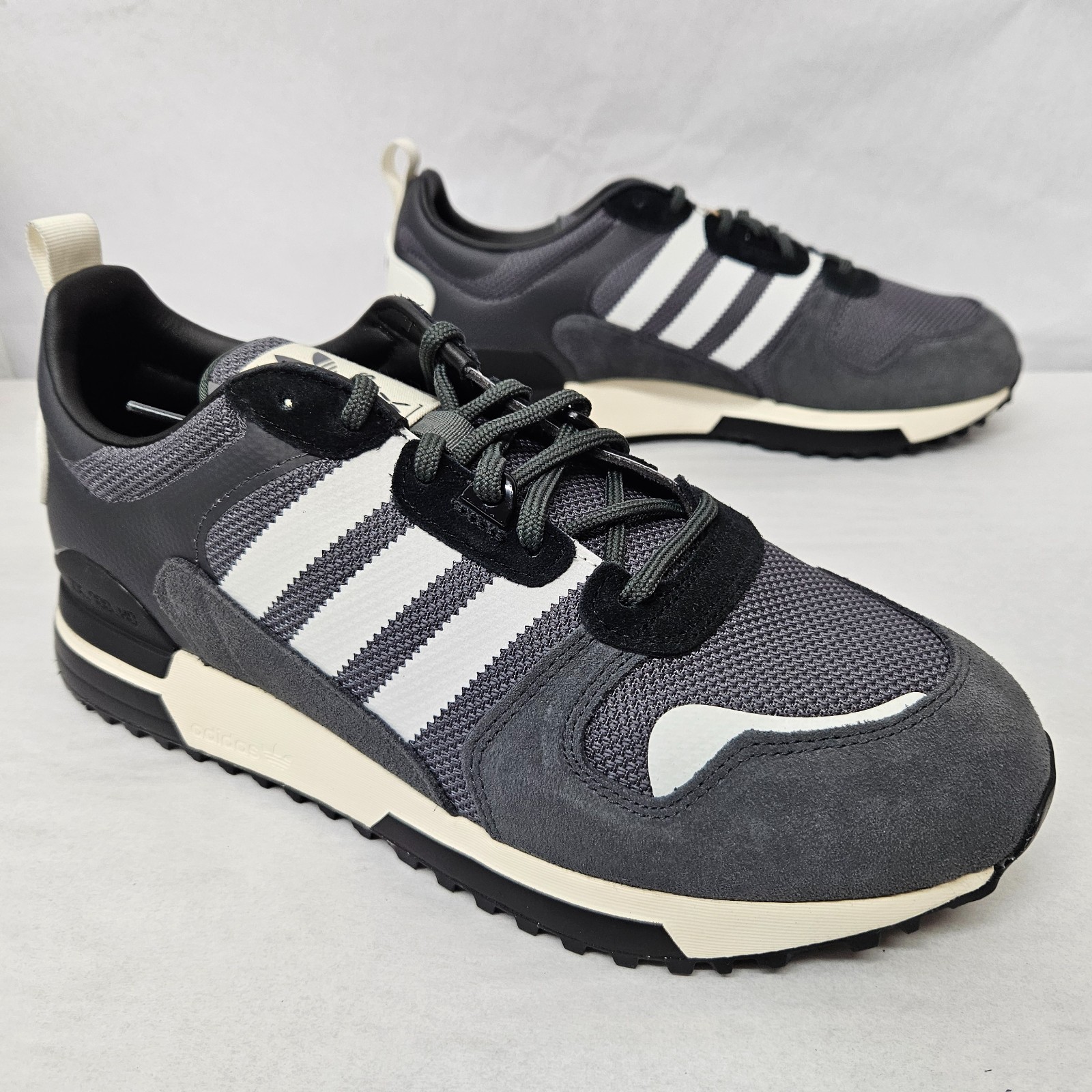 Adidas Originals ZX 700 HD Retro Sneakers H01851 Grey White Men’s Size 9.5
