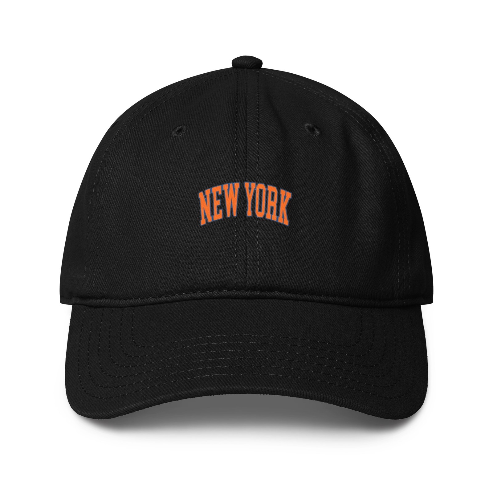 New York Knicks Orange and Blue NYK Inspired Low-profile baseball cap