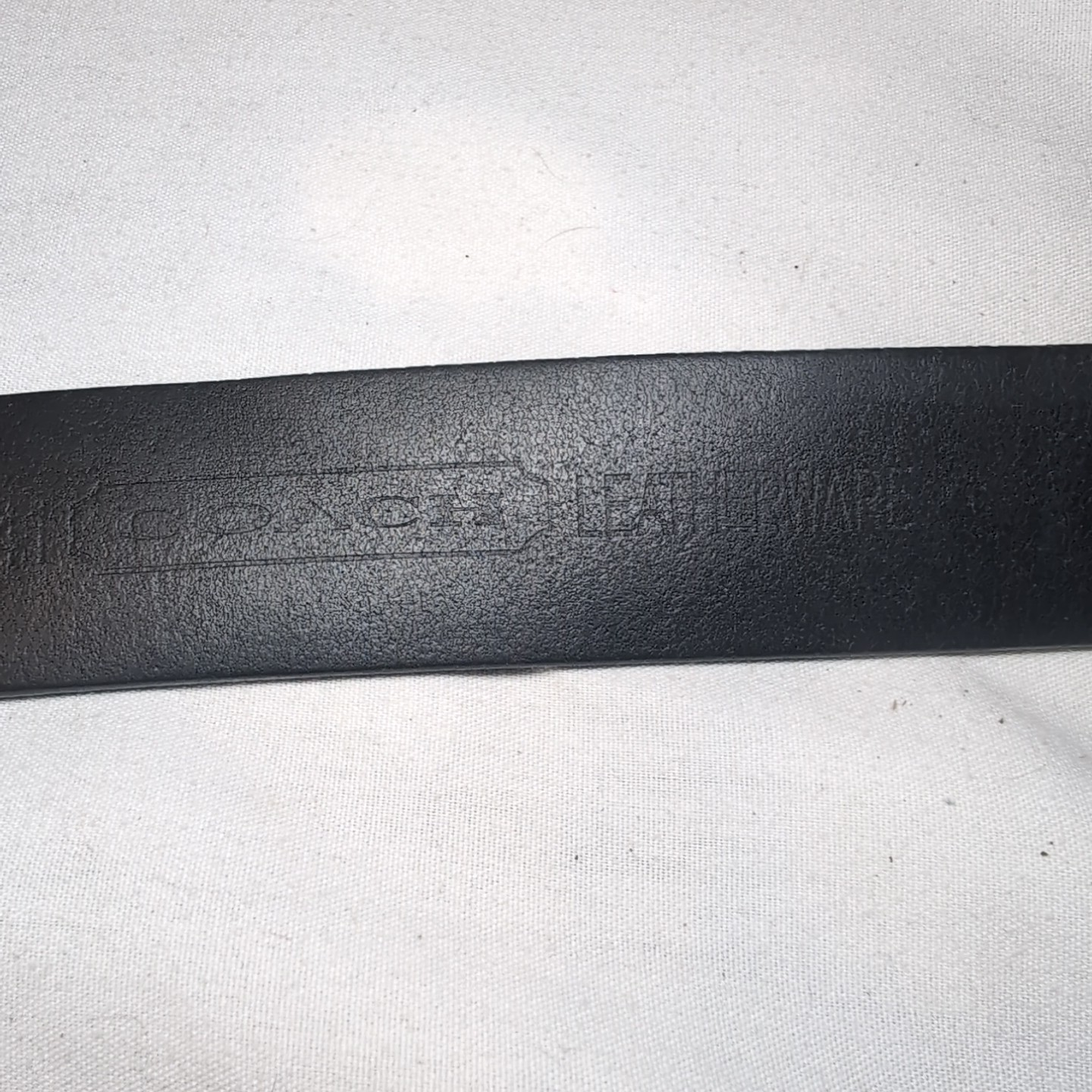 Coach Leatherware – Men’s Belt – Black W/ Silver Tone Buckle – 42” 105cm