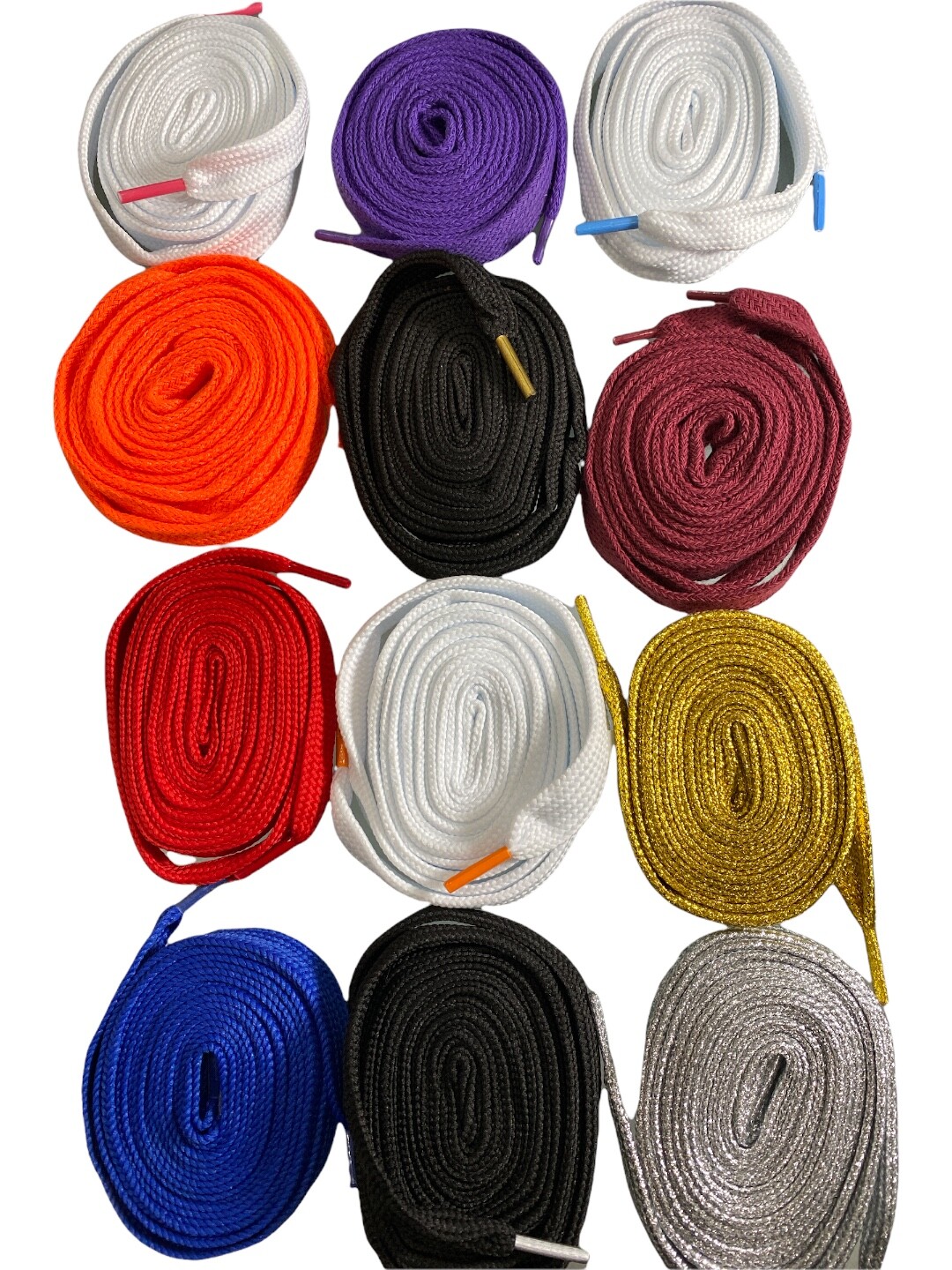 Strings 3/4″ Extra Wide Thick Fat For Sneakers, Boots, & Shoes 45″ TUBULAR Laces