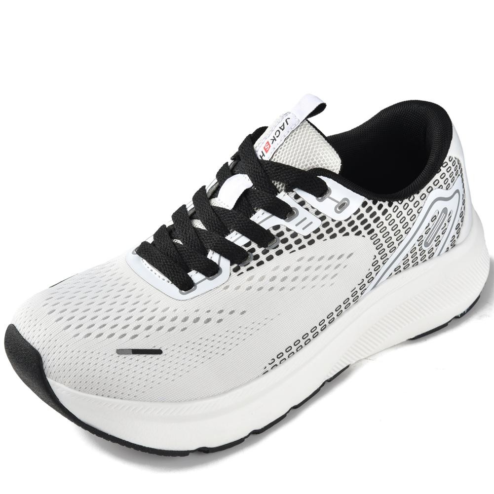 Mens Wide-Toe Box Shoes Arch Support Wide Width Sneakers for Running Athletic