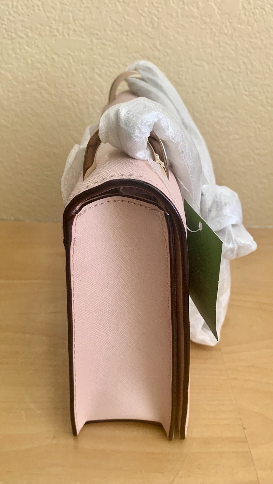 Kate Spade PXRU8296 Cameron St. Marci Pink Leather XBody Women’s Handbag – New!