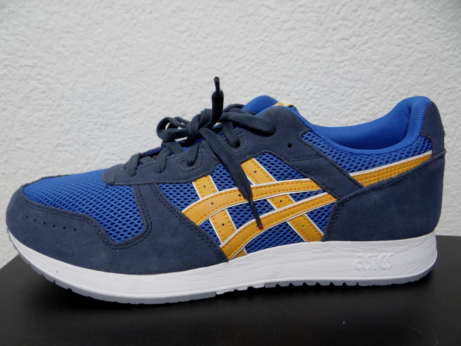 ASICS Lyte Classic ‘Blue Yellow’ Men’s 13 Retro Sneakers 1201A449 Rare NEW NWOB