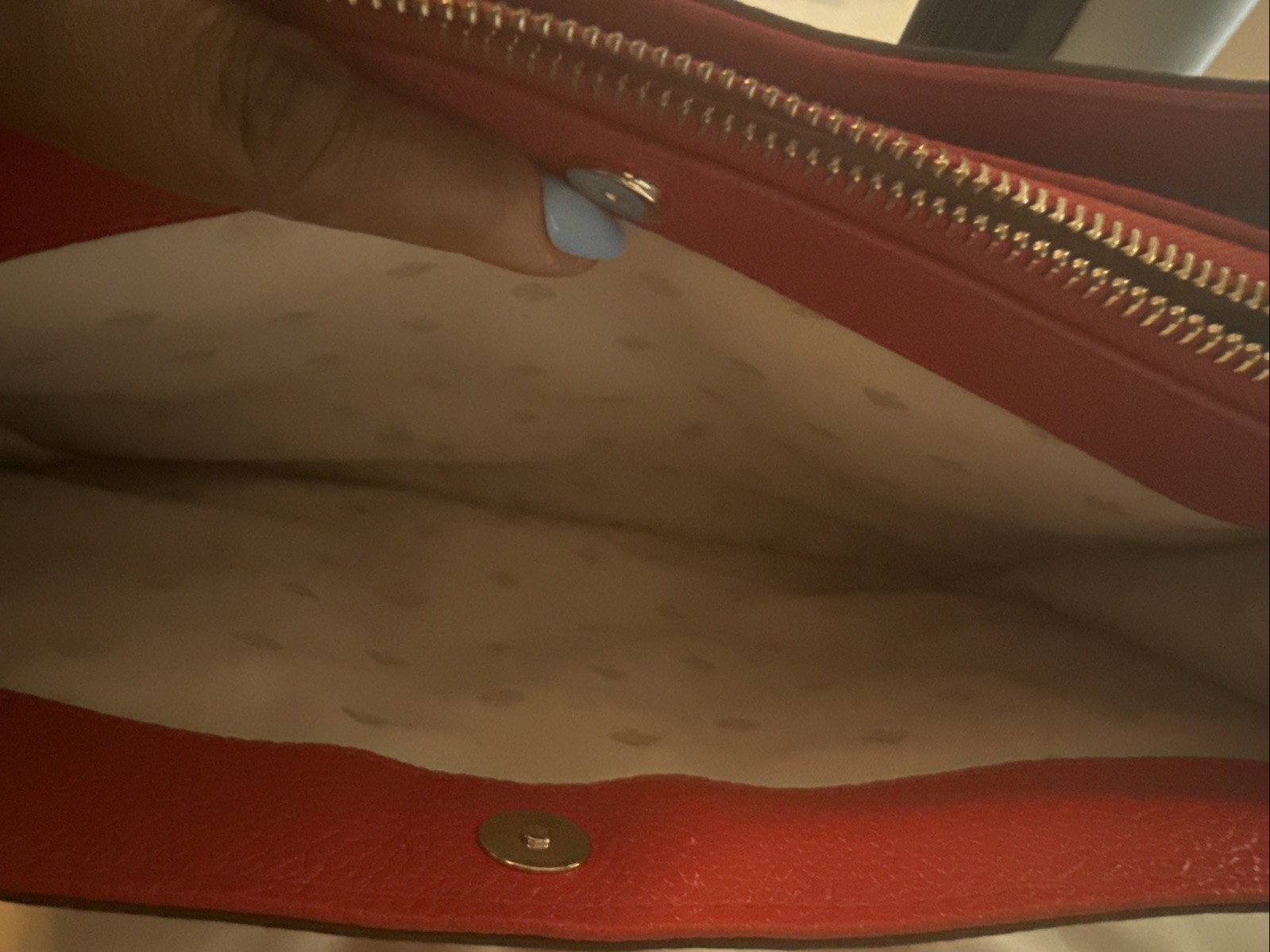 Kate Spade Mulberry Street Lise Convertible Bag Bright Red Medium Size
