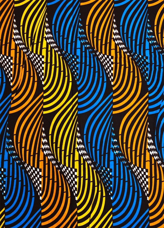 High Quality Design African Ankara Wax Print, 100% Cotton, Sell by 6 Yards-