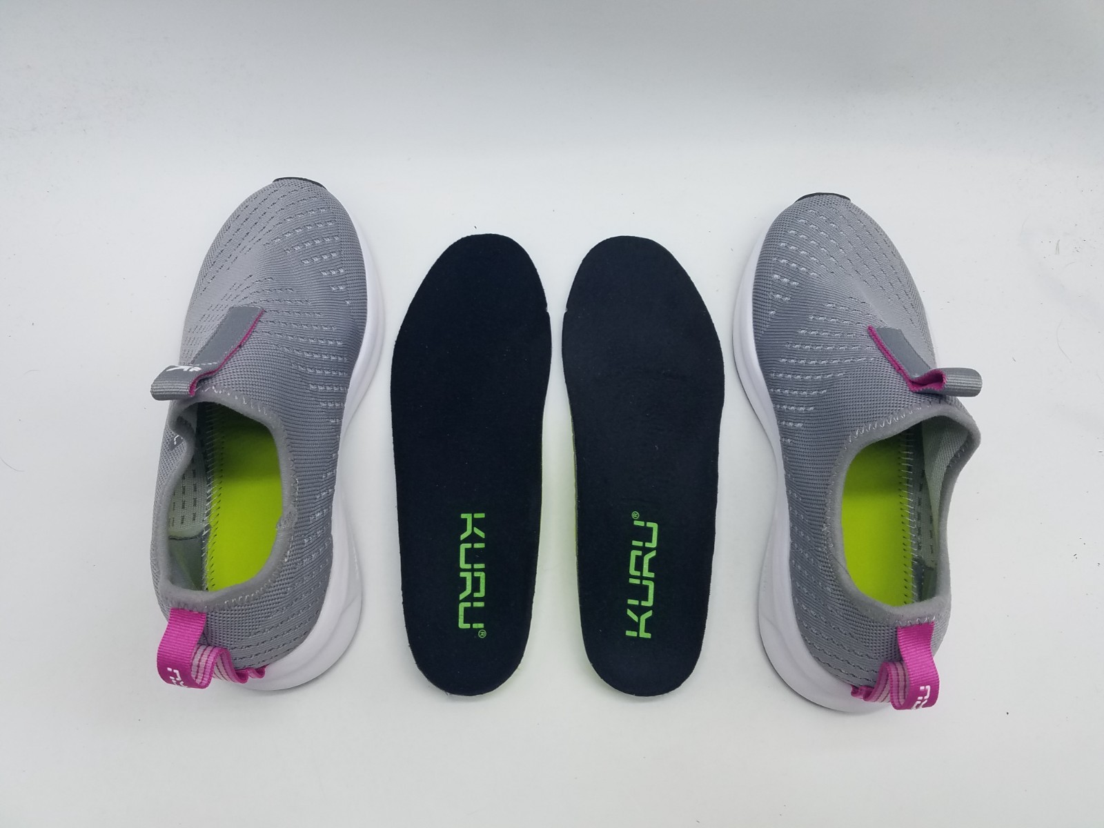 Kuru Atom Slip On Women’s Size 7 Medium Sneakers Gray *Worn once