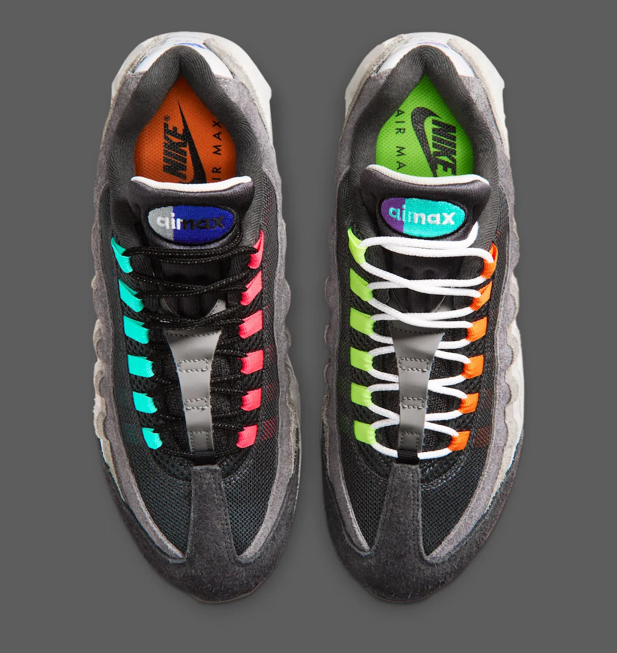 Nike Air Max 95 PRM Greedy Big Bubble Multicolor IU2636-300 sz 8.5 Men’s