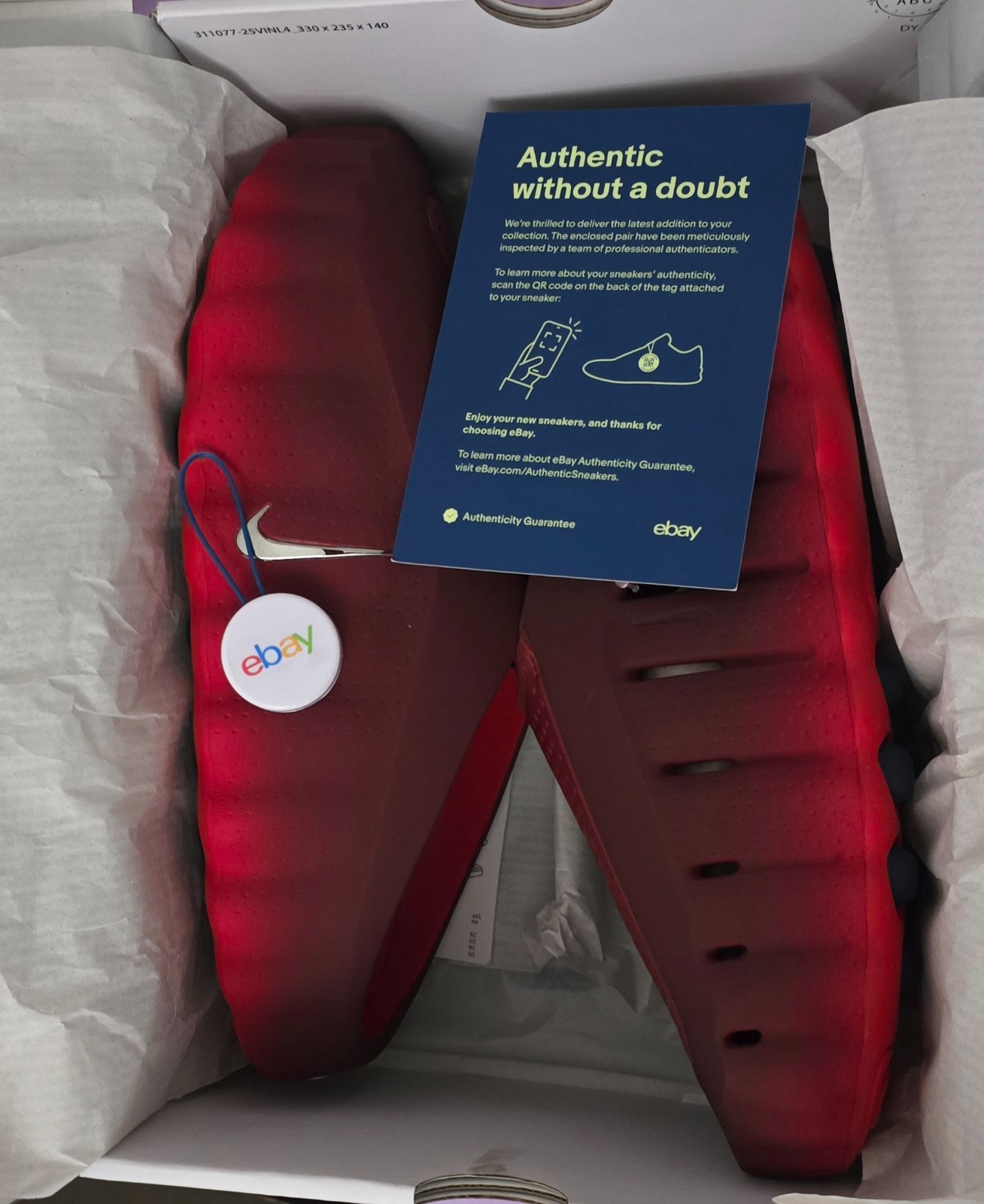 Nike Mind 001 Team Red Size 13 Men’s HQ4306-601