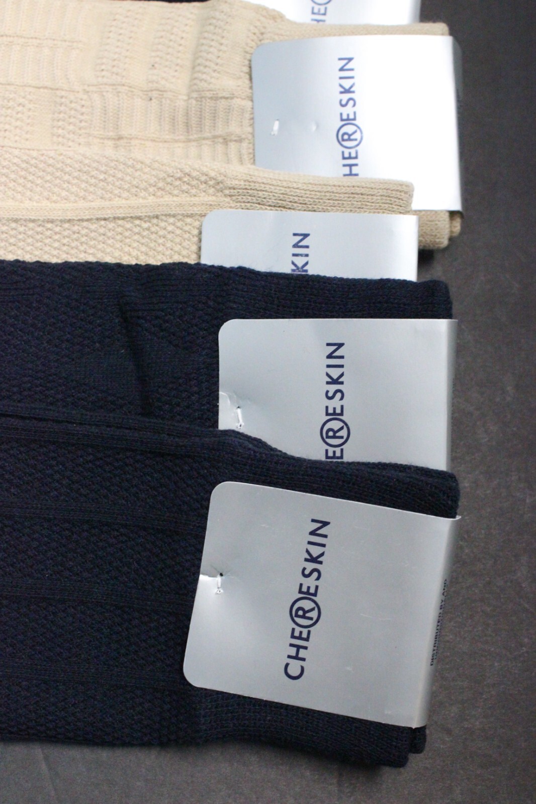 8 pair Men’s 10-13 Over the Calf Dress Work Crew Socks Black tan navy SZ 6-12