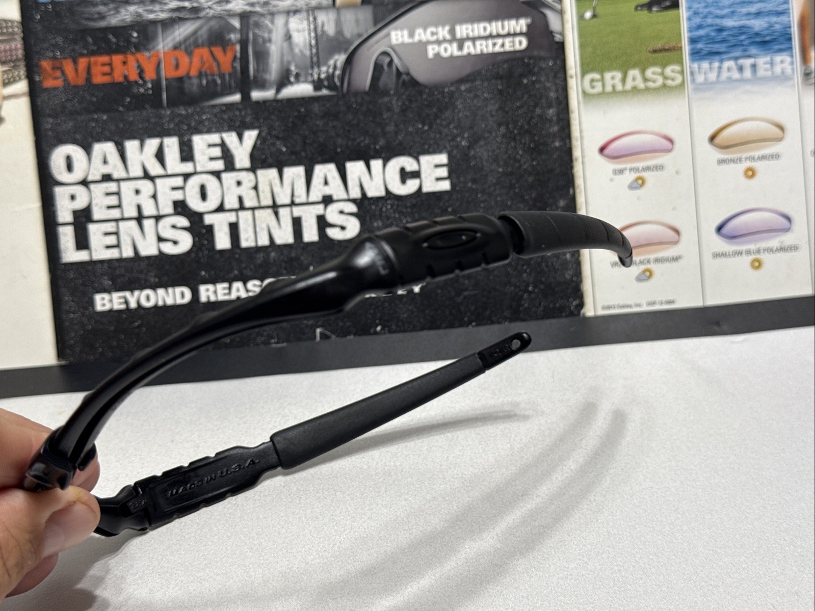 Oakley SI M Frame 2.0 Black Replacement frame w/ Nose clip – Brand New