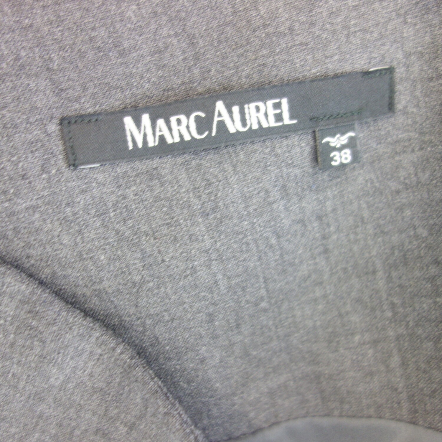 Marc Aurel Skirt Gray 44 2XL Womens Elegant Business Knee Length Wool New