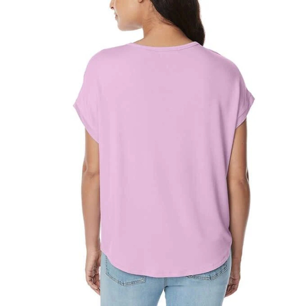 Buffalo David Bitton Women’s Short Sleeve Top Soft French Terry