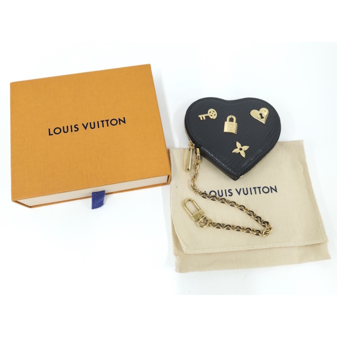 Louis Vuitton Portomone Cool Love Lock Coin Case Epi Used SKAI-0