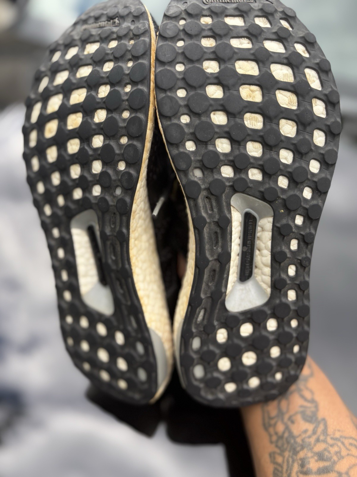 adidas UltraBoost Uncaged Primeknit Black/Gray Lace-Up Low Top men’s Sneaker