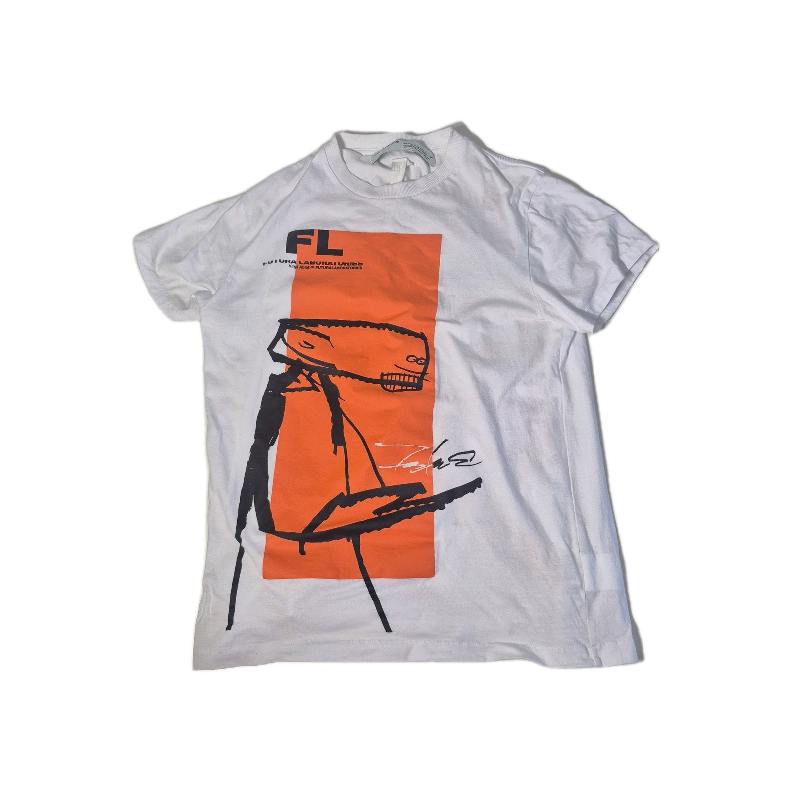 Off-White x Futura Laboratories x MCA “Figures of Speech” Tee White Size M FW19