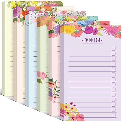 300 Sheets to Do List Notes Daily Checklist Notebook Undated Memo Pad Color