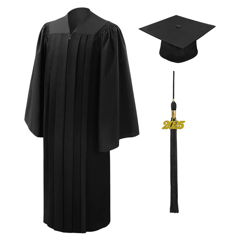 Deluxe Bachelor’s Graduation Cap, Gown & Tassel Package