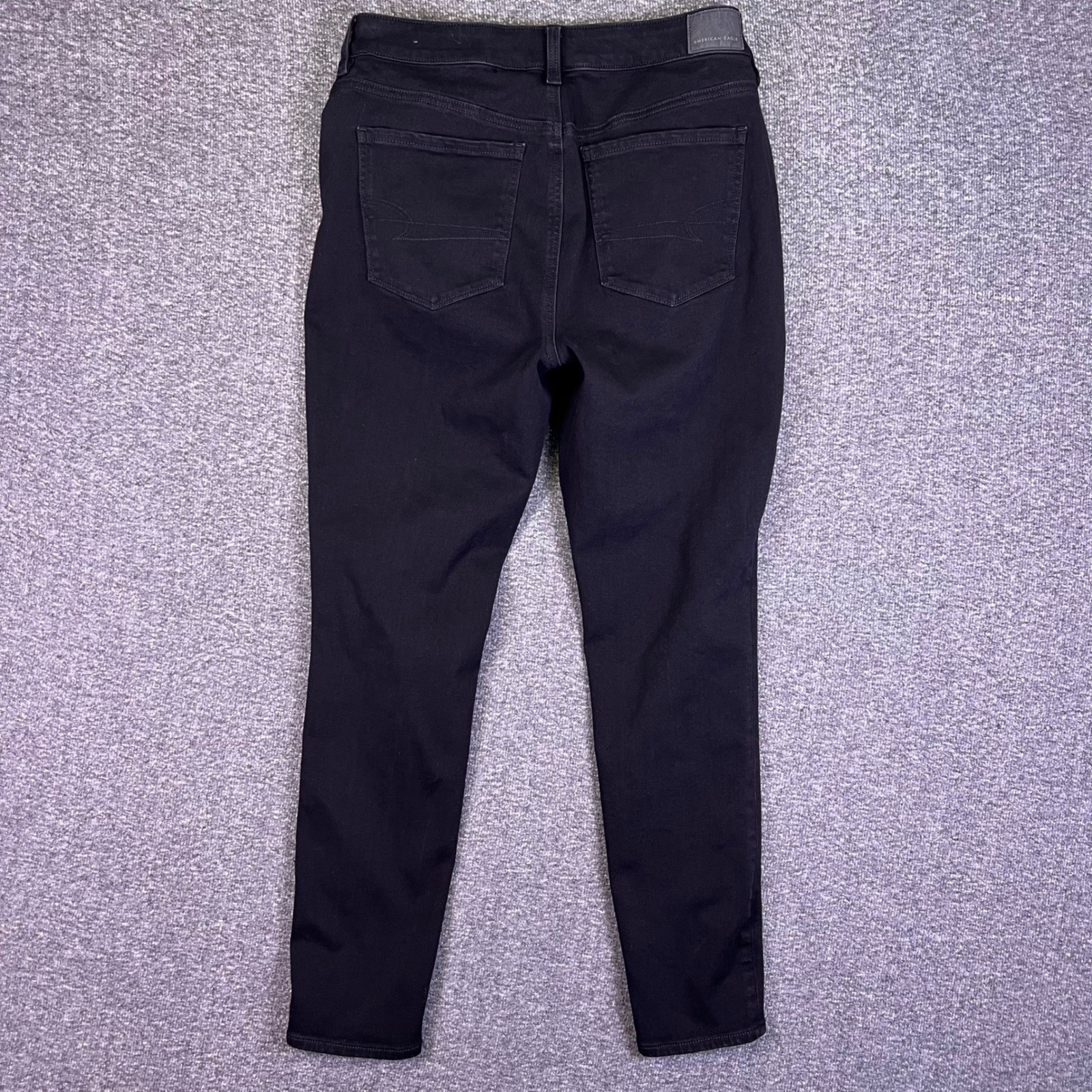 American Eagle Jeans Womens 12 W32 Grunge High-Rise Jegging Skinny Dream Stretch
