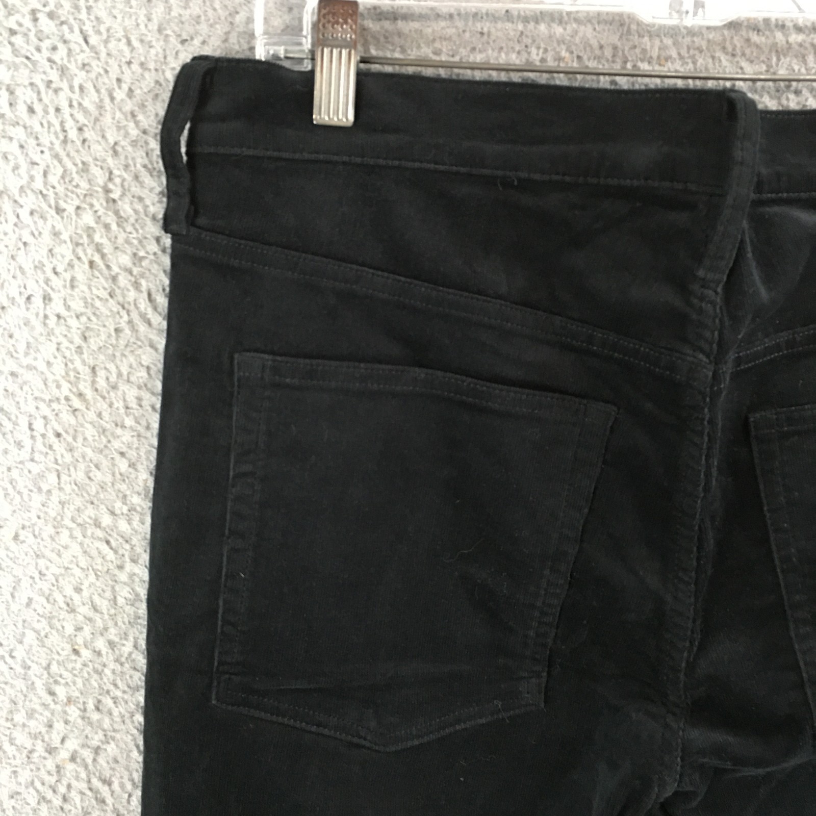 J.Crew Straight Leg Jeans Mens 32 Black Denim Mid Rise Zip Fly Button Front NEW