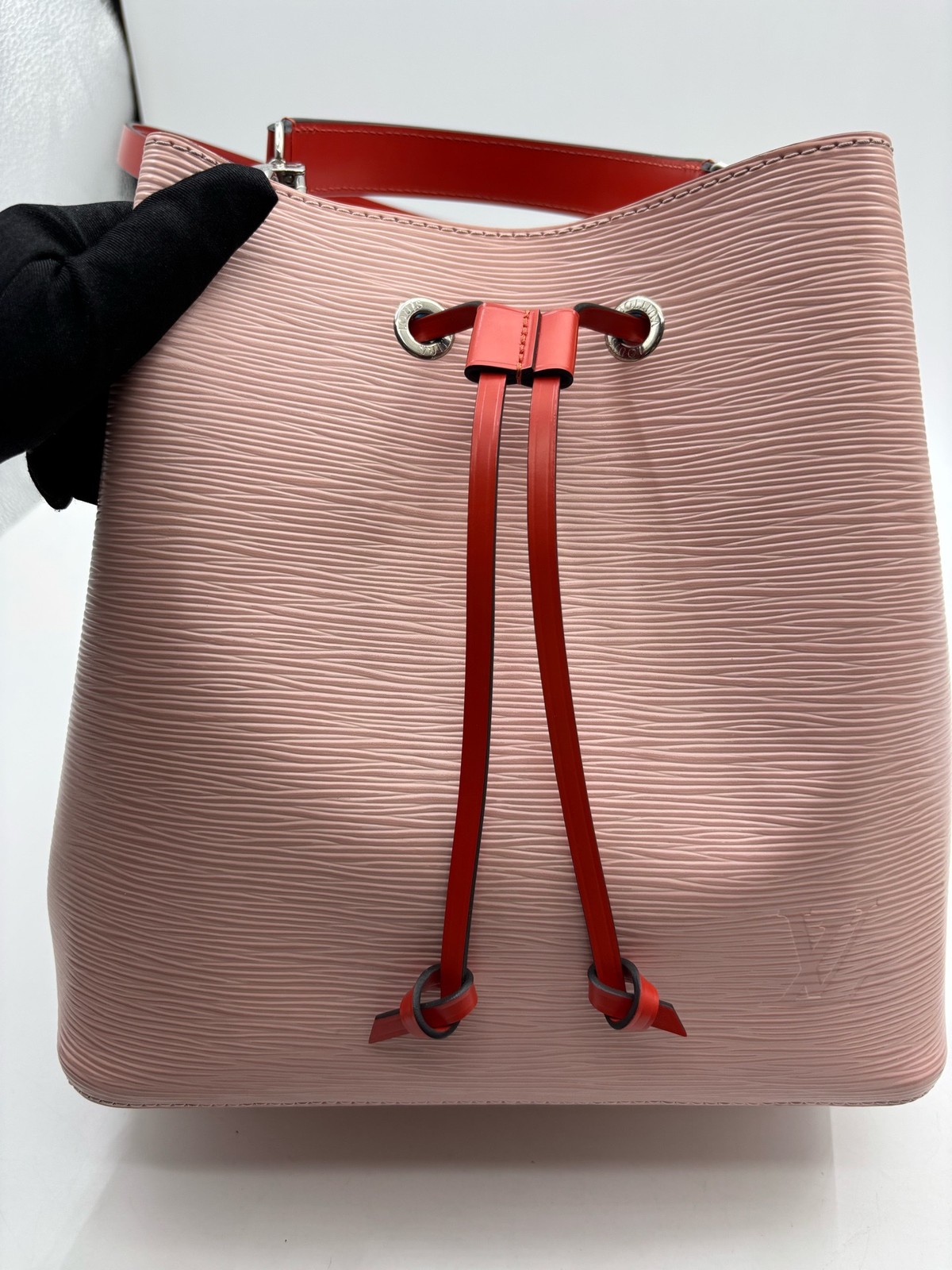 Louis Vuitton Pre-Owned Authentic 16 Bucket Bag Pink 25*16*25cm