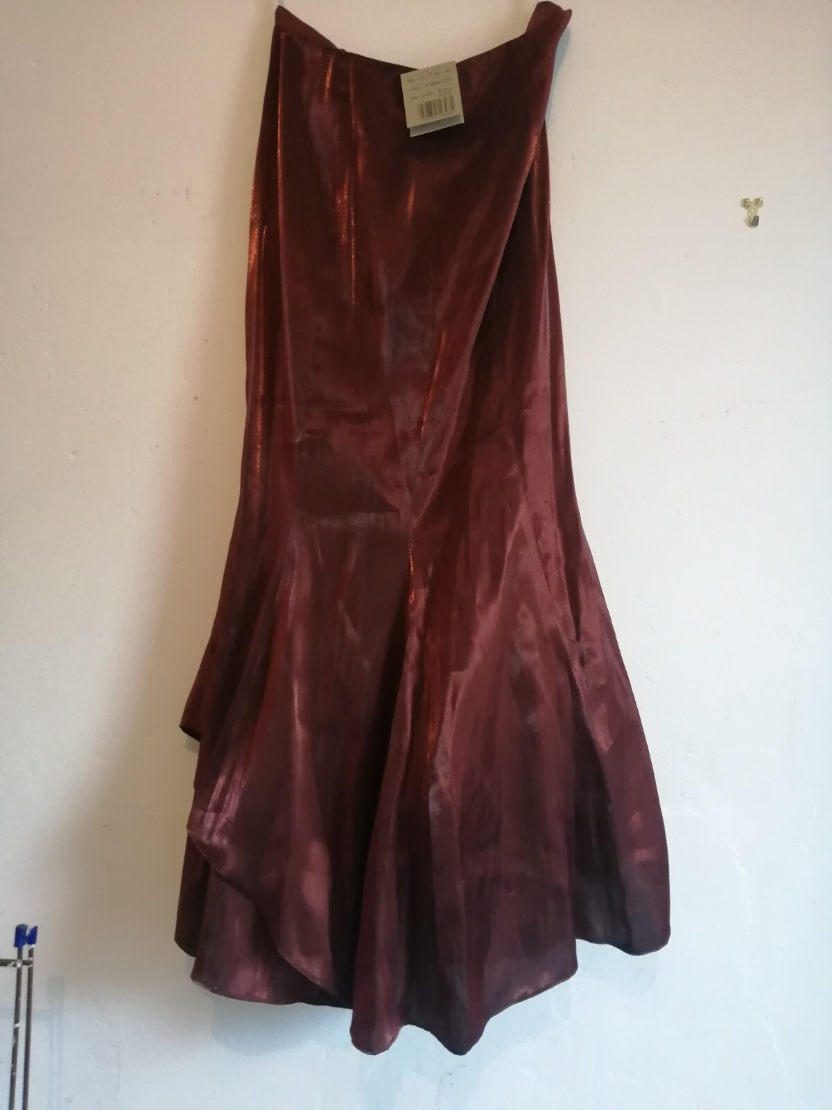 Minuet 14 Terracotta Shimmer Full Length Satiny Tulle Formal Ball Skirt 