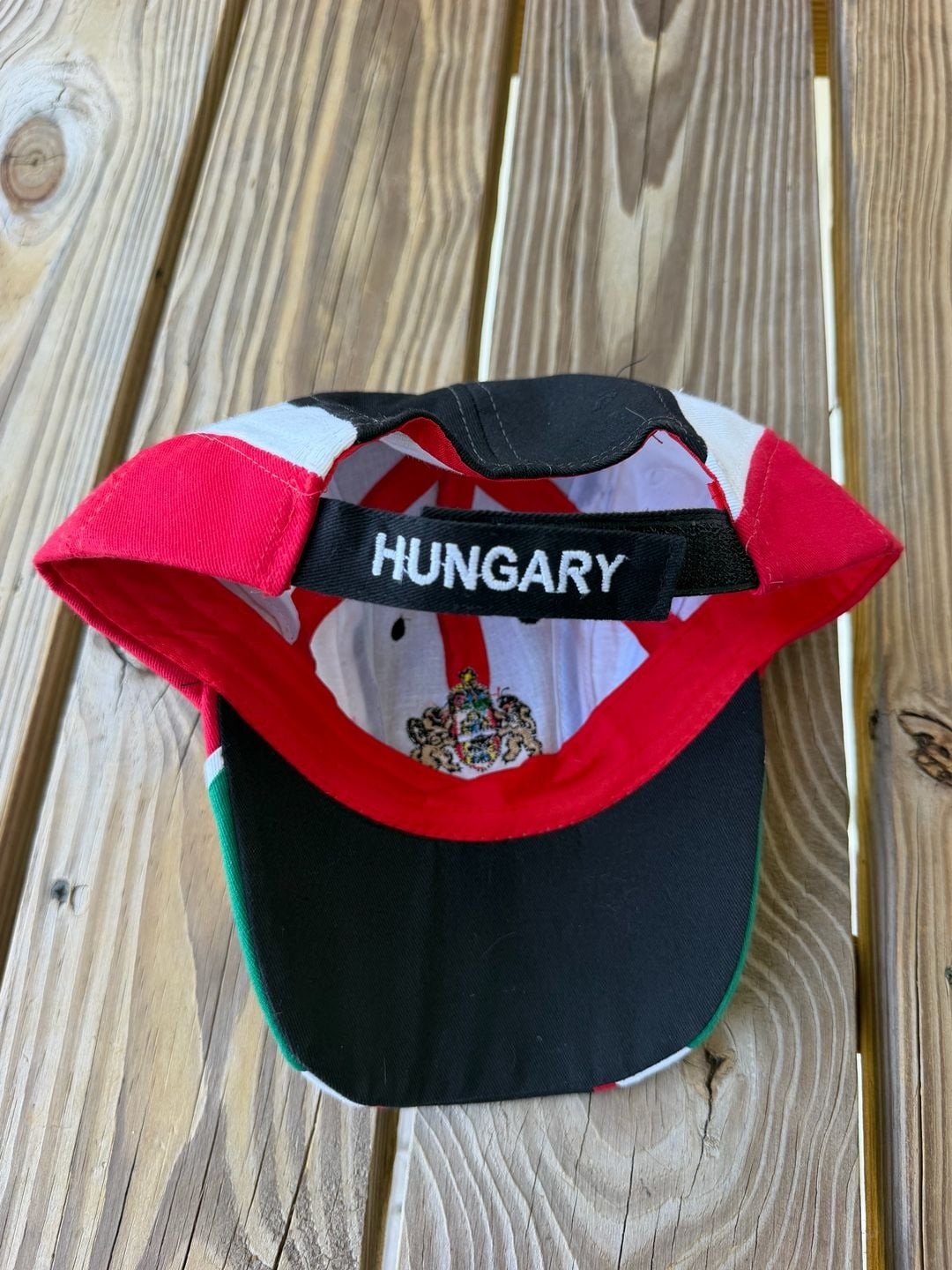 Budapest Hungary Souvenir Baseball Cap with Coat of Arms Embroidery