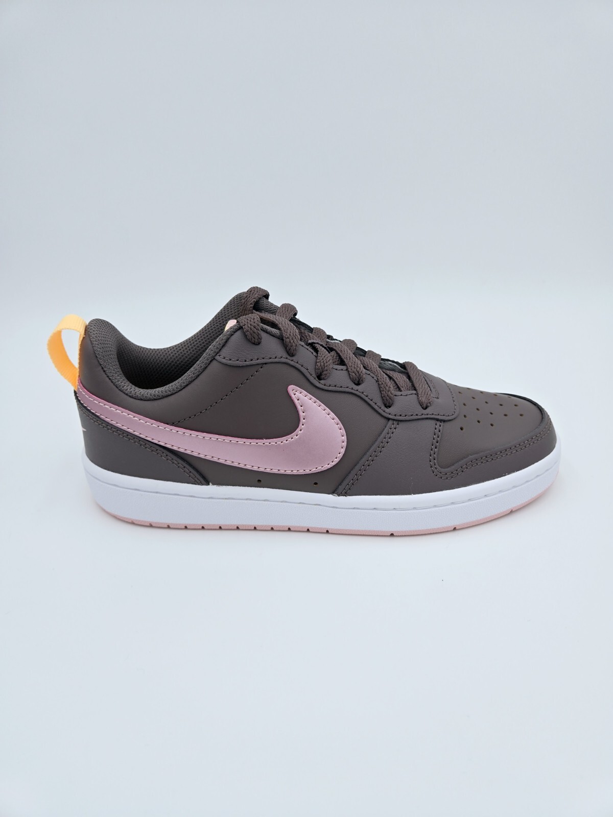 NIKE COURT BOROUGH LOW 2 GS Violet/Pink Kids Shoes BQ5448-200. #C3