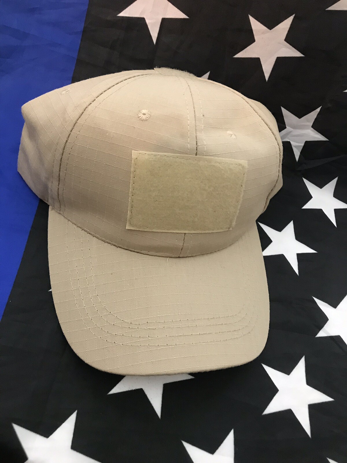 GREEN RIPSTOP Tactical Operator Contractor Adjustable Baseball Cap for Patches