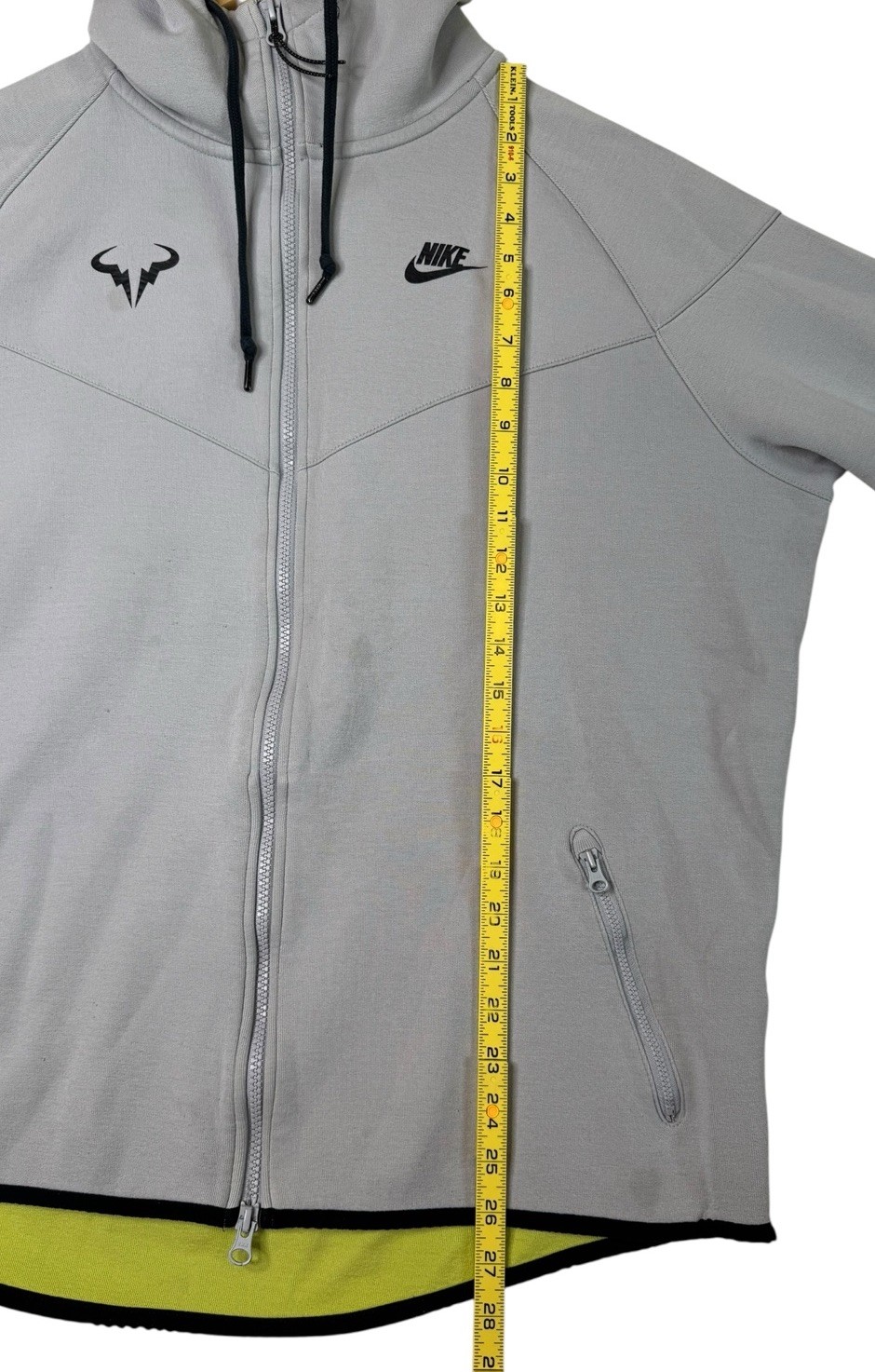 Nike Premier Rafa Hoodie Jacket Wolf Grey 644733-012 Men XL 2015 Australian Open