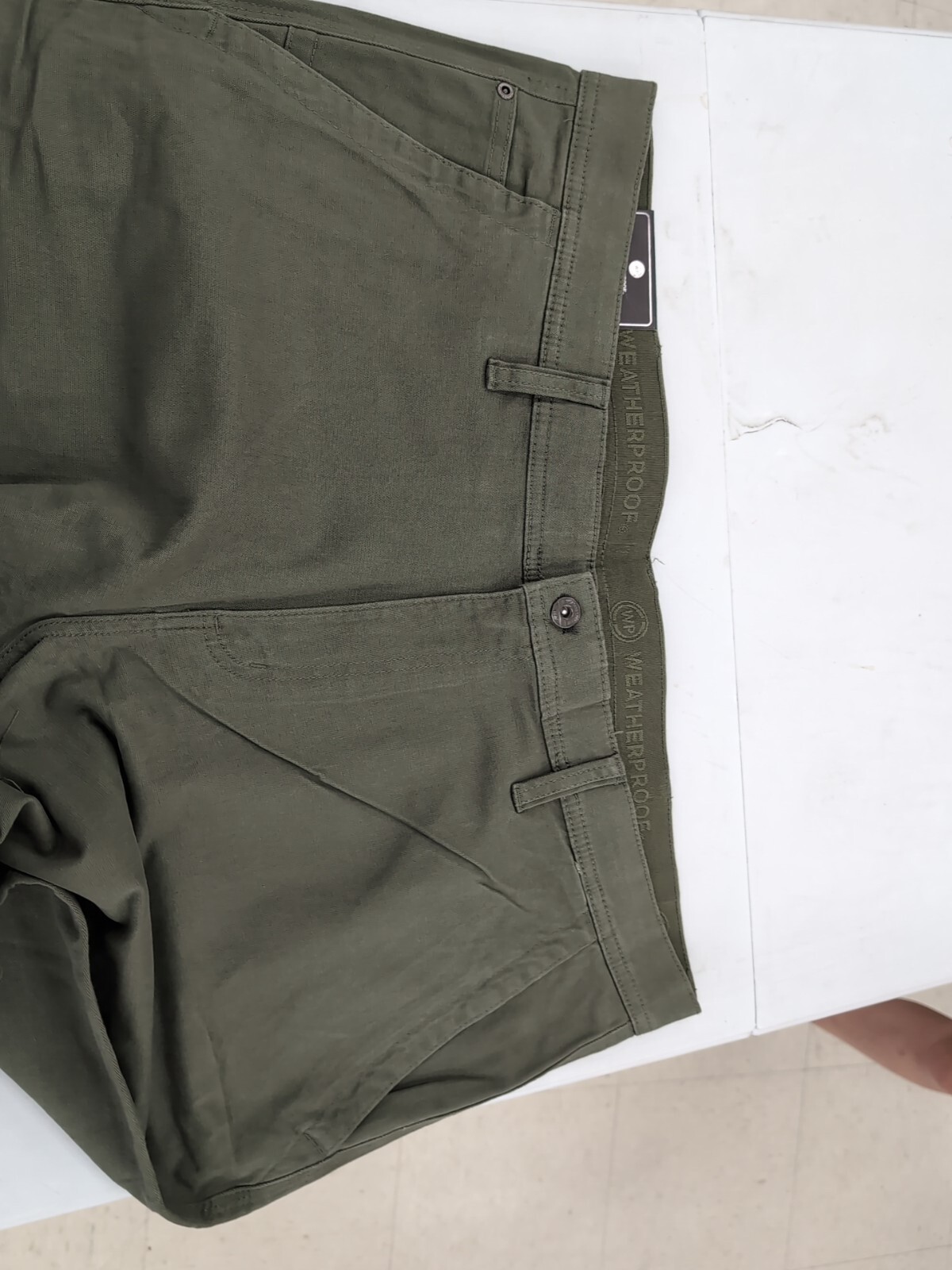 WP Weatherproof Men’s Twill Trail Utility Pant Size 40 x 32 Beetle AM19