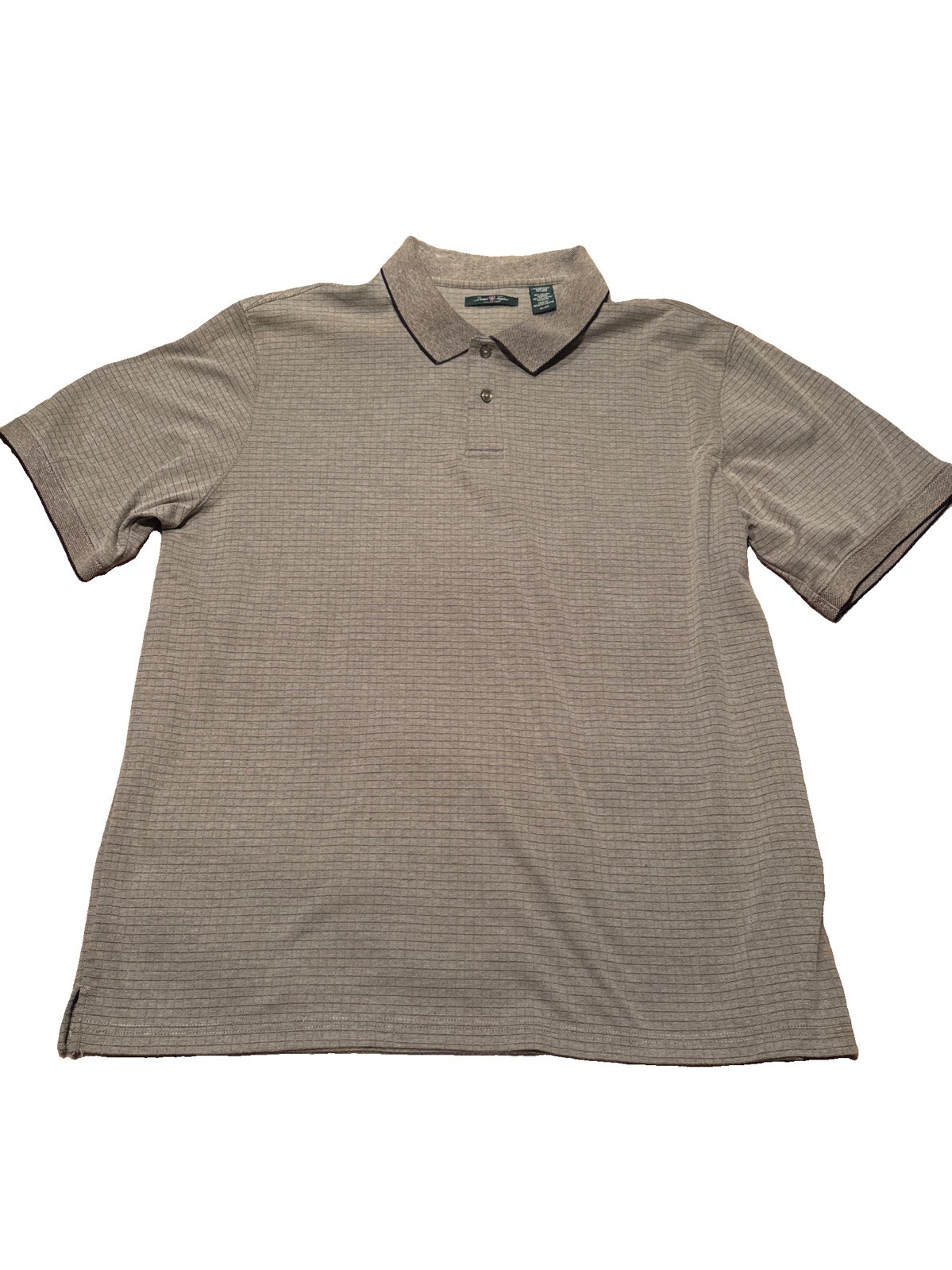 David Taylor men’s Golf Polo Shirt X Large beige Tan, Short Sleeve Casual