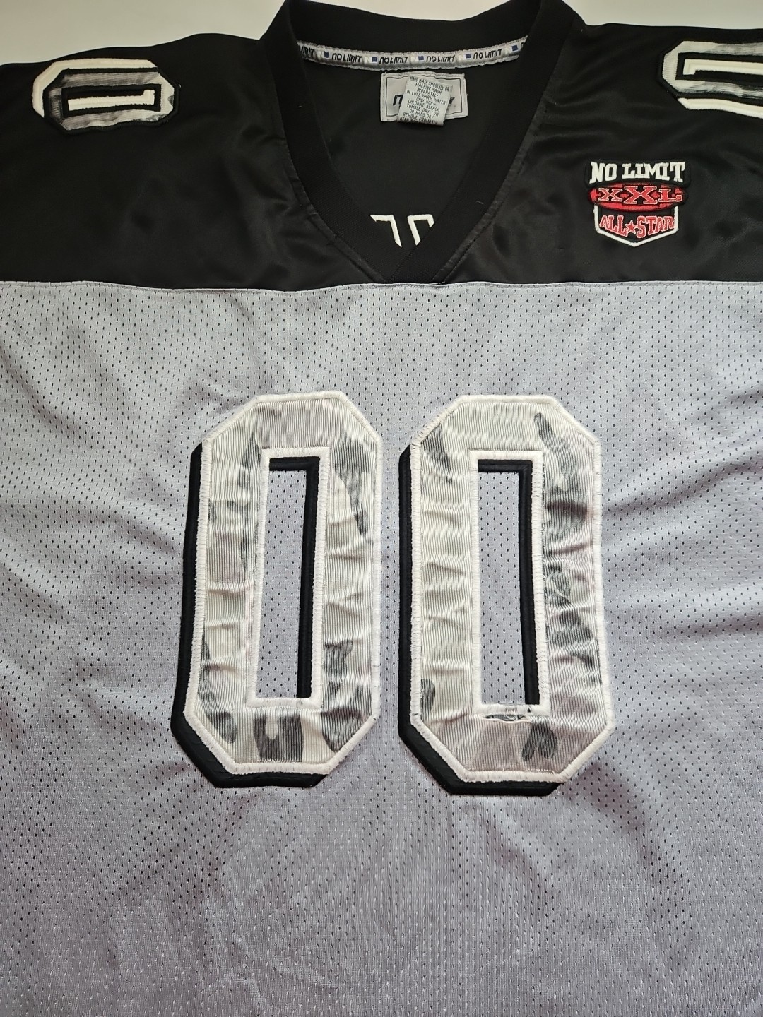 Vtg 90’s Master P No Limit Sports Soldier Gear Football Jersey Sz 2XL 25×33 Rap