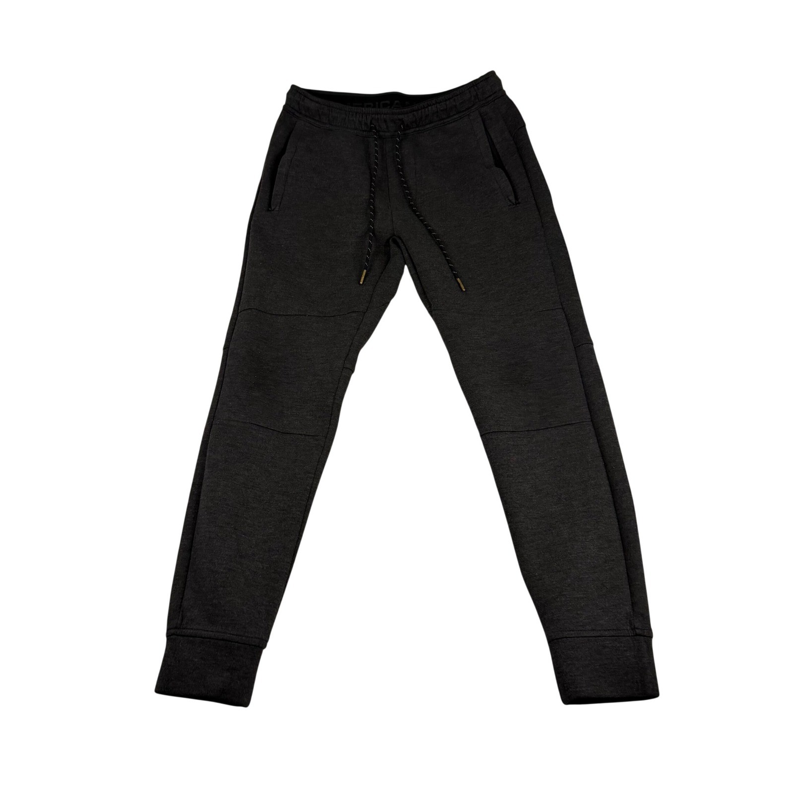 American Eagle Mens XS Charcoal Gray Heathered Active Jogger Pants Slim Tapered