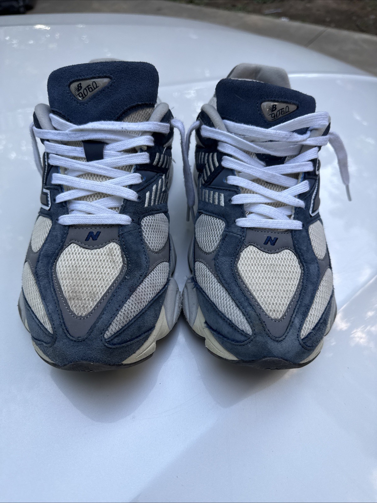 New Balance 9060 Natural Indigo Men’s Size 11 Used No Box, Great Condition